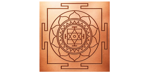 Copper Engraved Shani Yantra